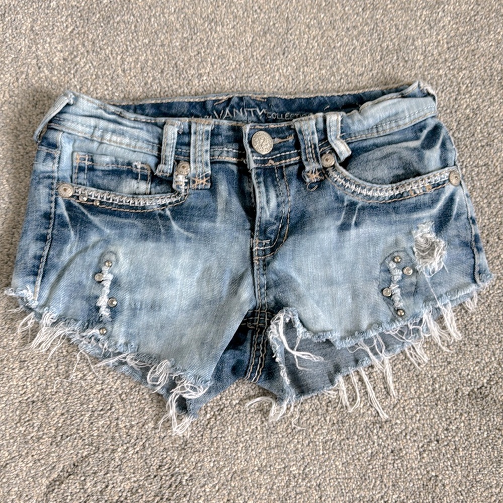Vintage Vanity Denim Cutoff Shorts